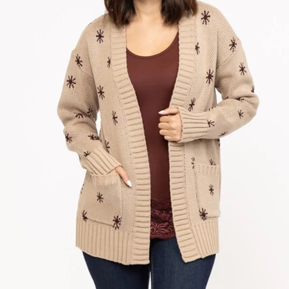 Women's Knit "Howdy" Cardigan XL - Picture 3 of 4